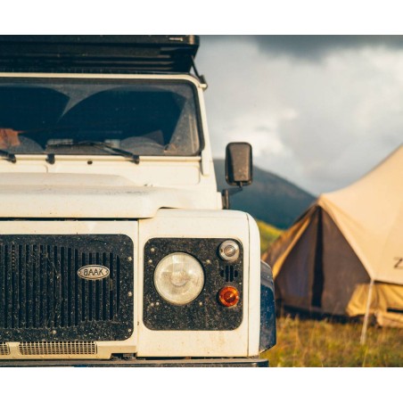 Entourages enjoliveurs de phares pour Land Rover Defender
