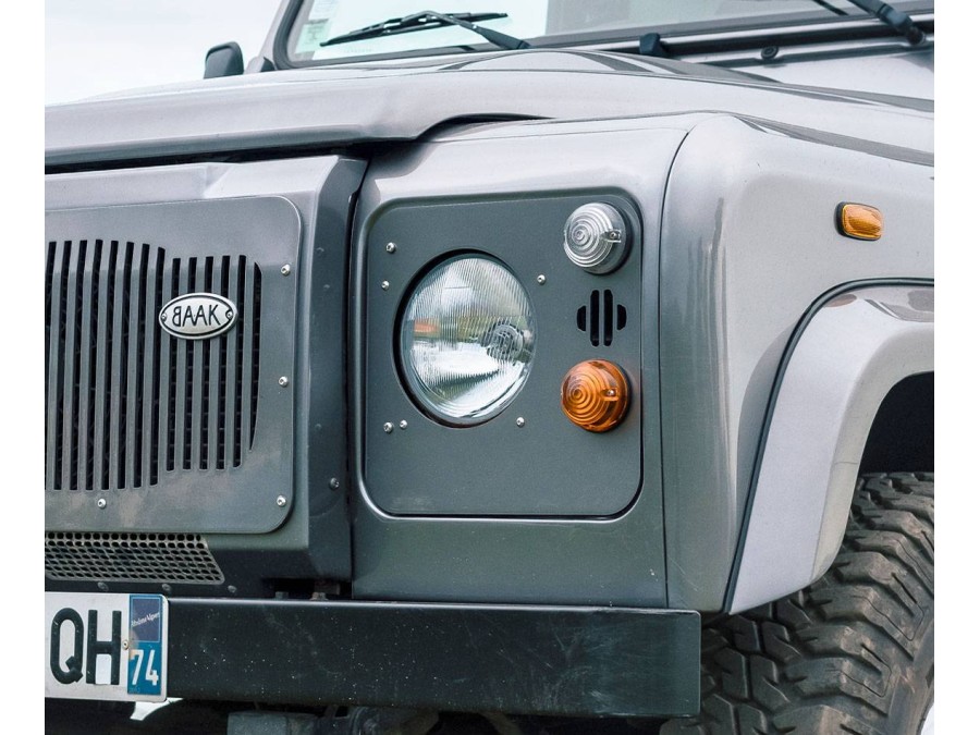 Embellecedores aros decorativos de faros para Land Rover Defender