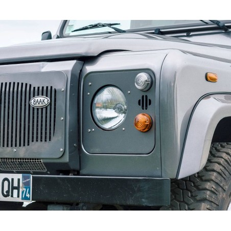 Entourages enjoliveurs de phares pour Land Rover Defender