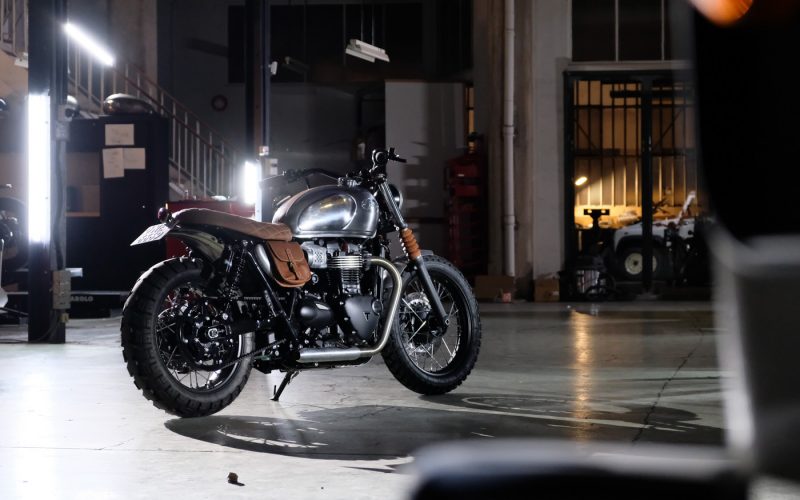 Triumph Bonneville T100 Scrambler