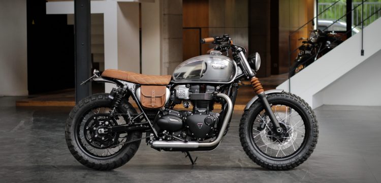 La T100 Scrambler / Tracker d'Arthur