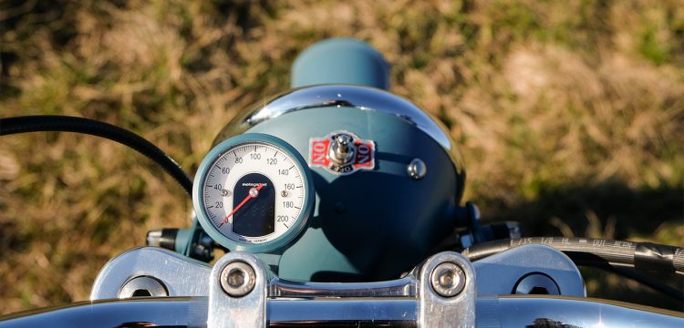 Mini speedometer Royal Enfield