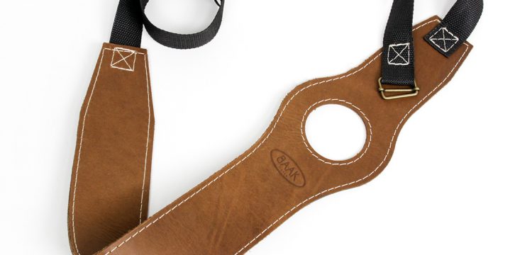 Sangle de réservoir en cuir pour Moto Guzzi V7III et V9