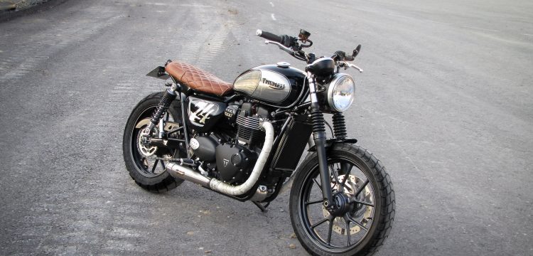 Street-Twin custom scrambler