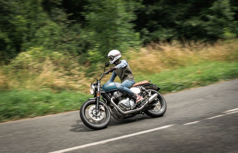 Royal Enfield 650 Interceptor photographiée par Julien Demaugé-Bost
