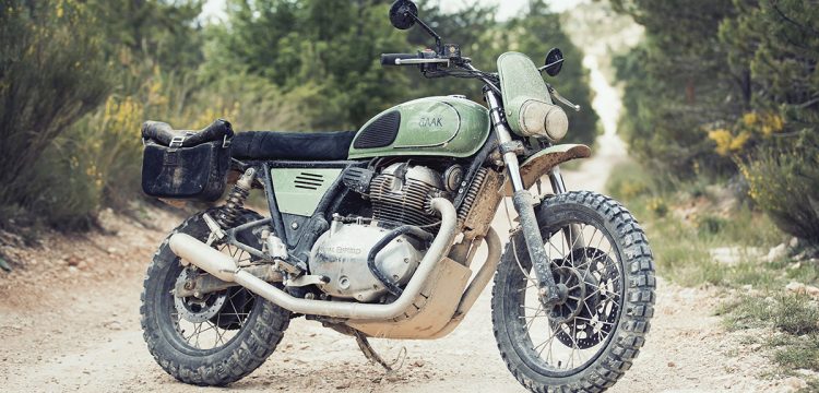Une Royal Enfield taillée pour l'aventure