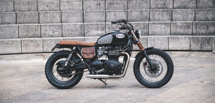 Triumph custom Scrambler